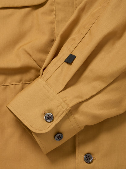 TECH SPORTS OPEN COLLAR SHIRT L/S SOLID
