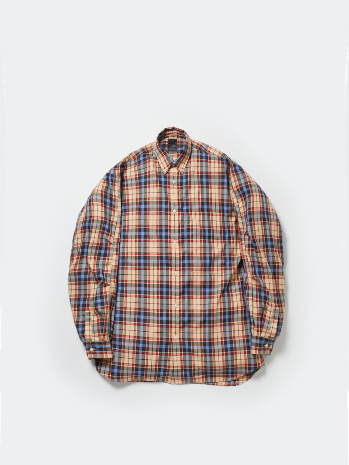 TECH BUTTON DOWN SHIRT L/S TARTAN PLAIDS