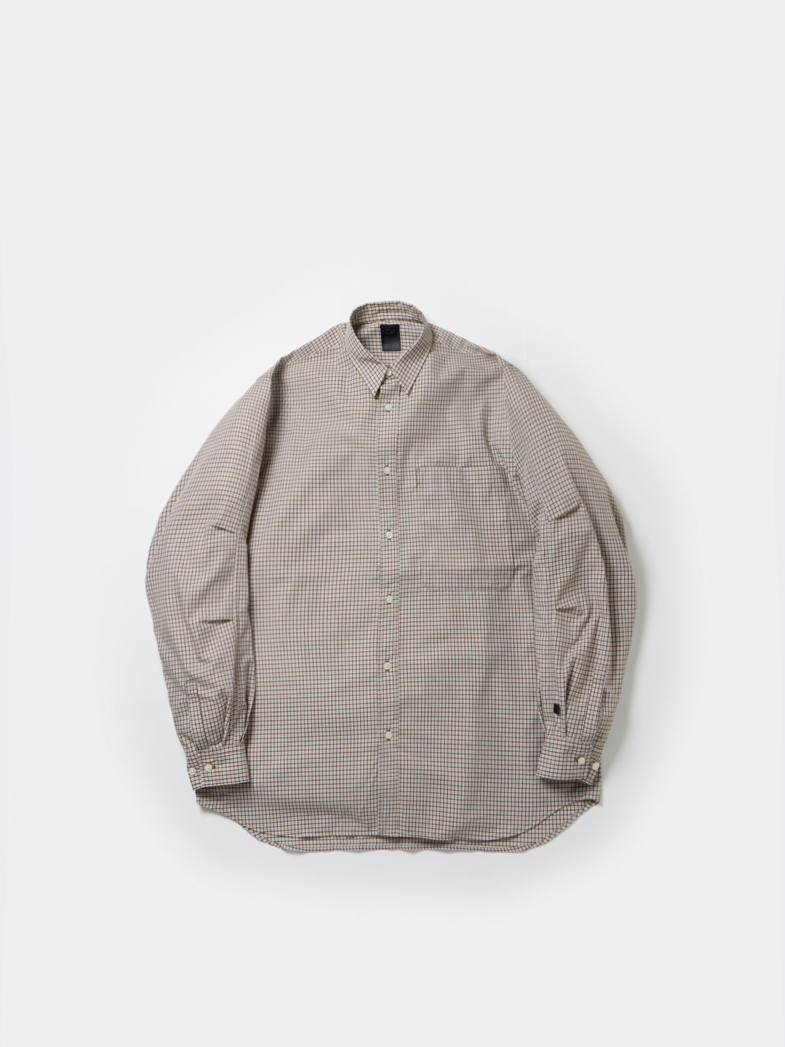 TECH REGULAR COLLAR SHIRT L/S TATTERSALL