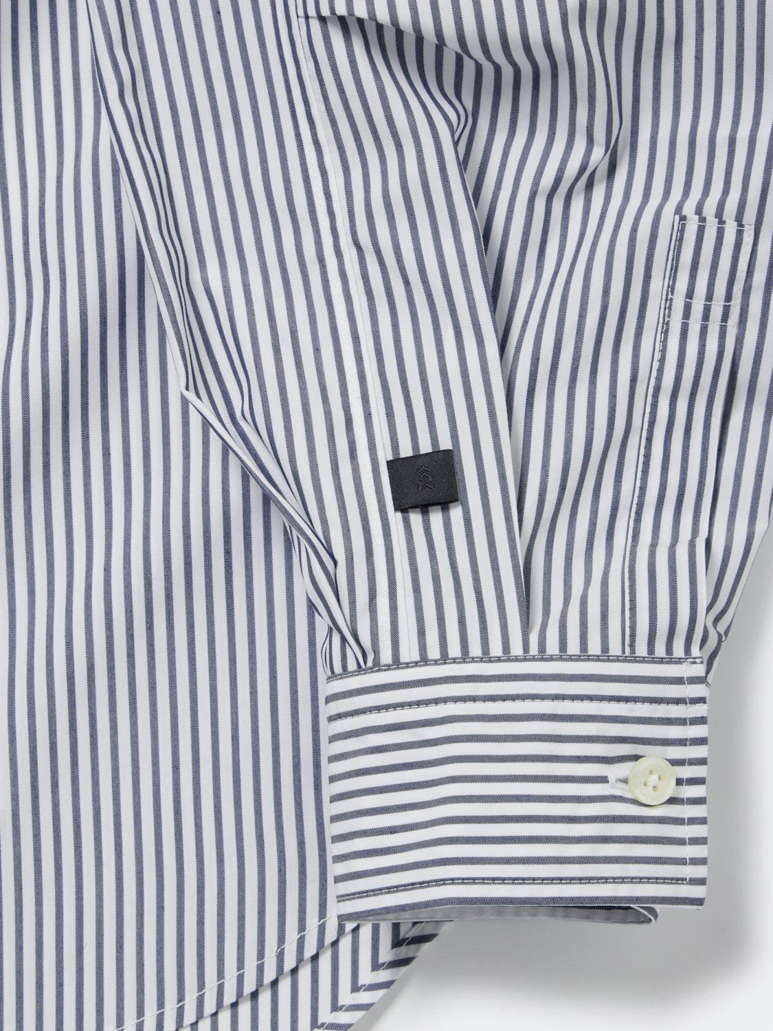 W's TECH REGULAR COLLAR SHIRT L/S STRIPE