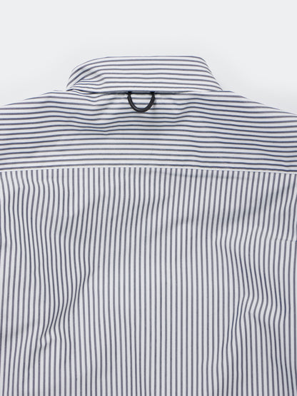 W's TECH REGULAR COLLAR SHIRT L/S STRIPE