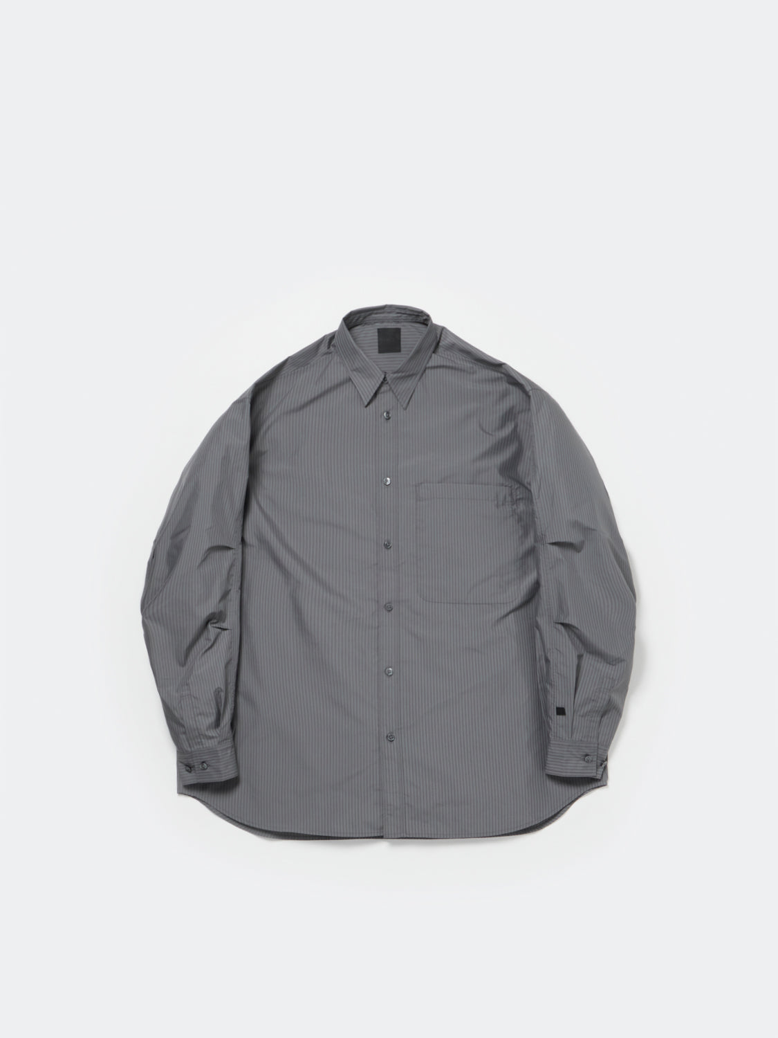 TECH REGULAR COLLAR SHIRT L/S STRIPE