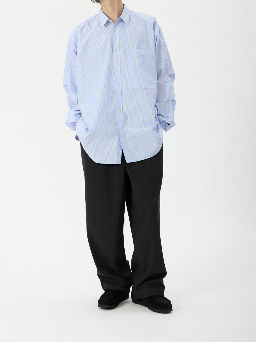 TECH REGULAR COLLAR SHIRT L/S STRIPE – DAIWA PIER39