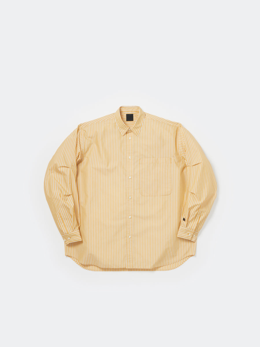 W's TECH REGULAR COLLAR SHIRT L/S STRIPE