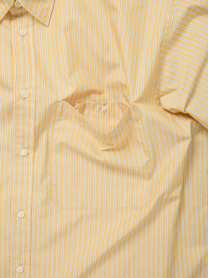 TECH REGULAR COLLAR SHIRT L/S STRIPE