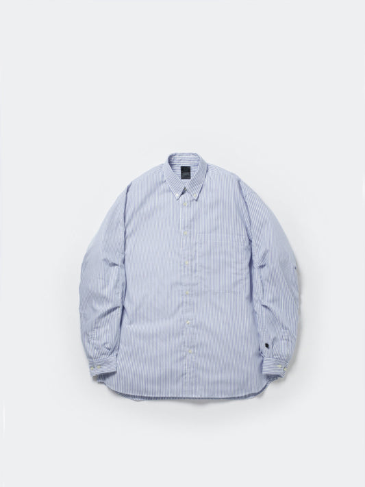 TECH BUTTON DOWN SHIRT L/S STRIPE