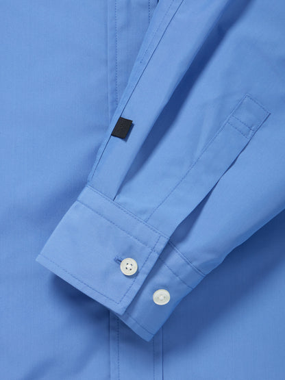 W's TECH REGULAR COLLAR SHIRT L/S SOLID
