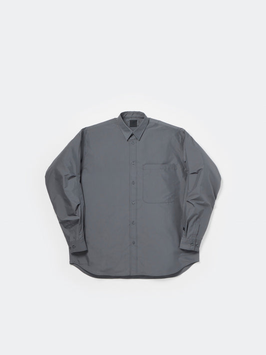 TECH REGULAR COLLAR SHIRT L/S SOLID