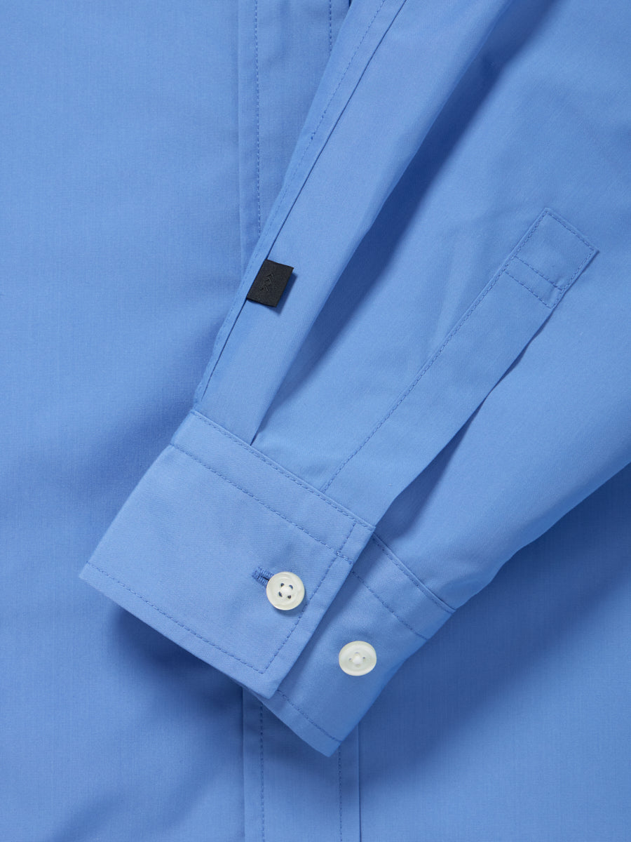 TECH REGULAR COLLAR SHIRT L/S SOLID
