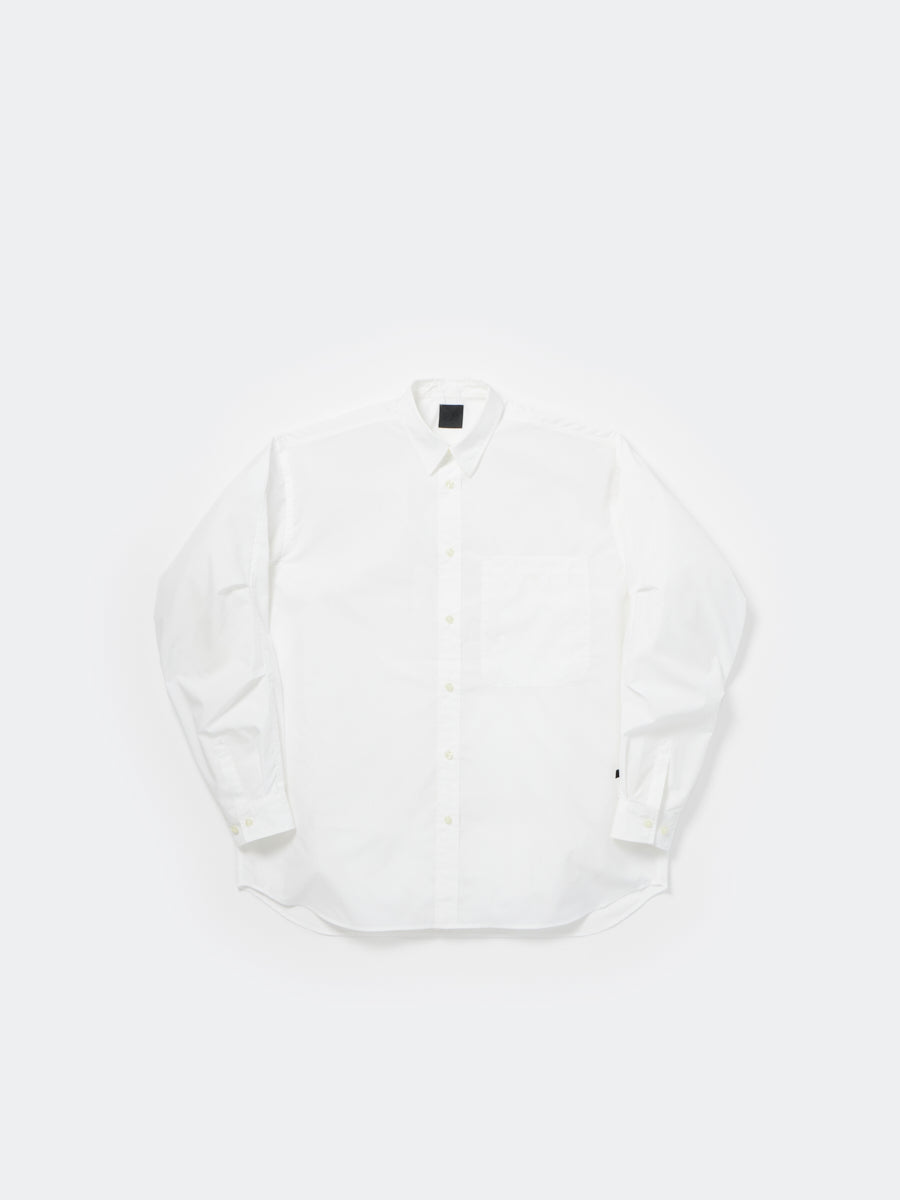TECH REGULAR COLLAR SHIRT L/S SOLID