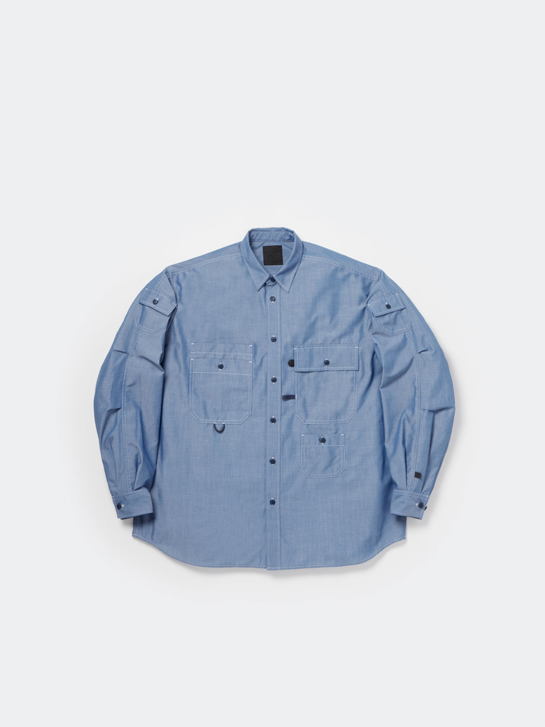 TECH MULTI POCKET CHAMBRAY SHIRT L/S