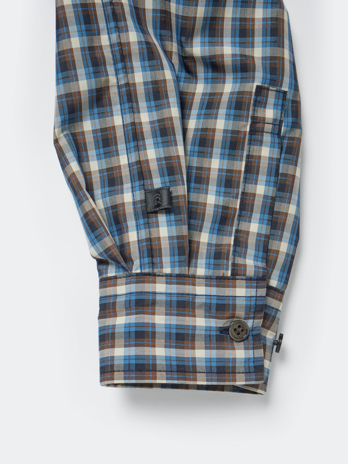 TECH BUTTON DOWN SHIRT L/S MINI PLAIDS