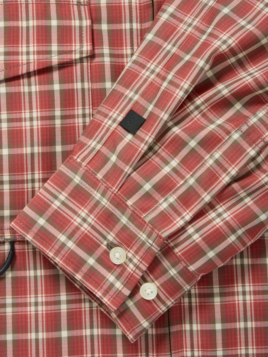 TECH ZIP ANGLER SHIRT L/S PLAIDS