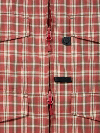TECH ZIP ANGLER SHIRT L/S PLAIDS