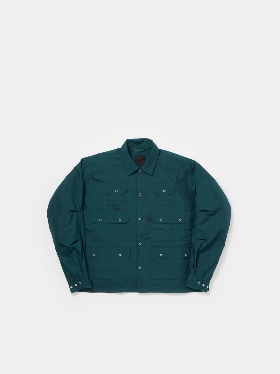 W&LT 90年代　ミリタリーシプリントシャツ　ユニセックス　希少 TECH MULTI FISHING POCKET SHIRT L/S SOLID – DAIWA PIER39