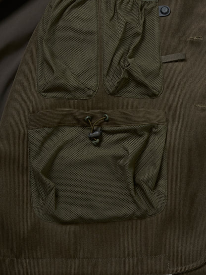 TECH LOOSE 2B JACKET CORDUROY