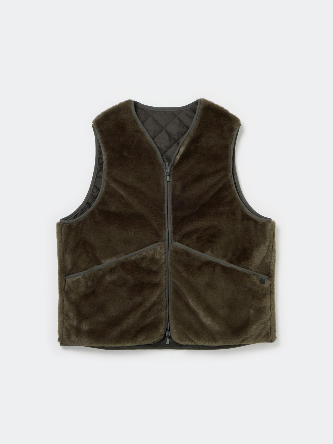 W's TECH REVERSIBLE BRITISH HUNTER FUR VEST