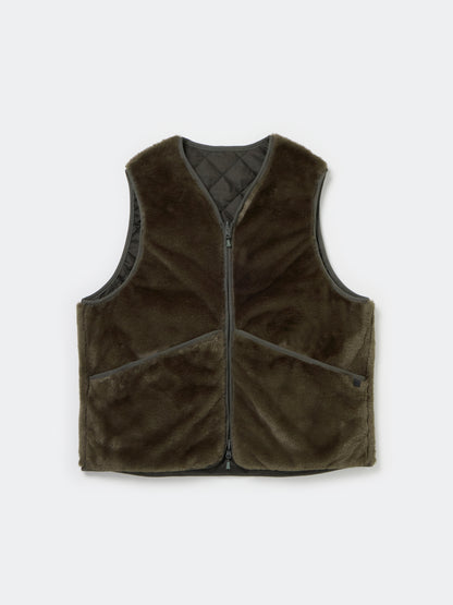 W's TECH REVERSIBLE BRITISH HUNTER FUR VEST