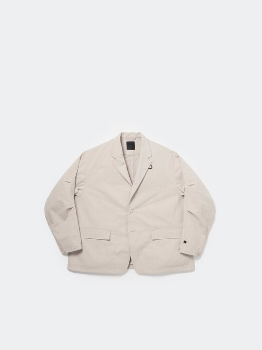 W's TECH LOOSE 2B JACKET HERRINGBONE