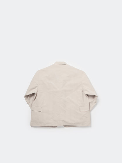 W's TECH LOOSE 2B JACKET HERRINGBONE