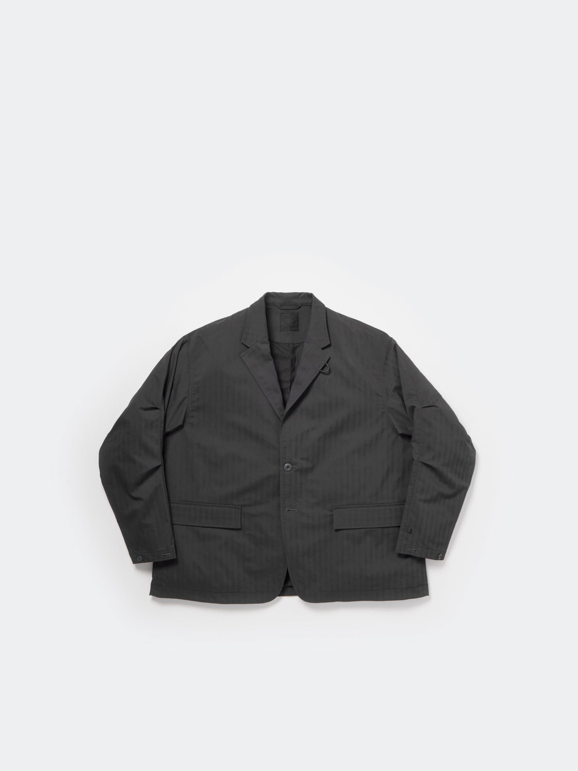 TECH LOOSE 2B JACKET HERRINGBONE