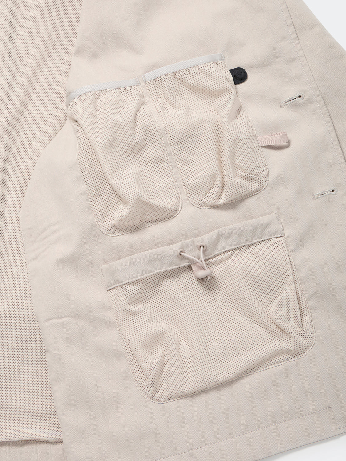 TECH LOOSE 2B JACKET HERRINGBONE