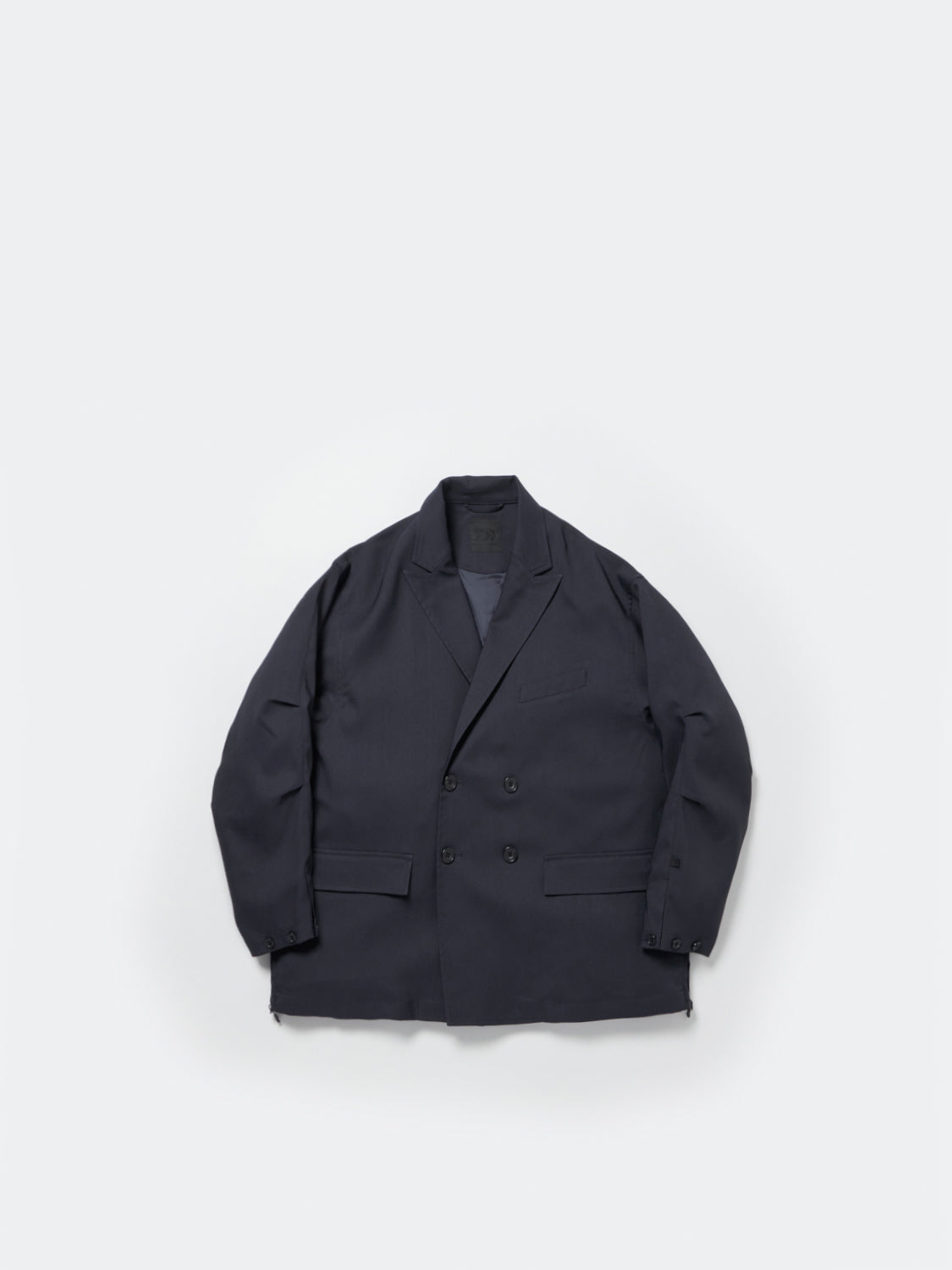 W's TECH DOUBLE-BREASTED JACKET POLYSERGE