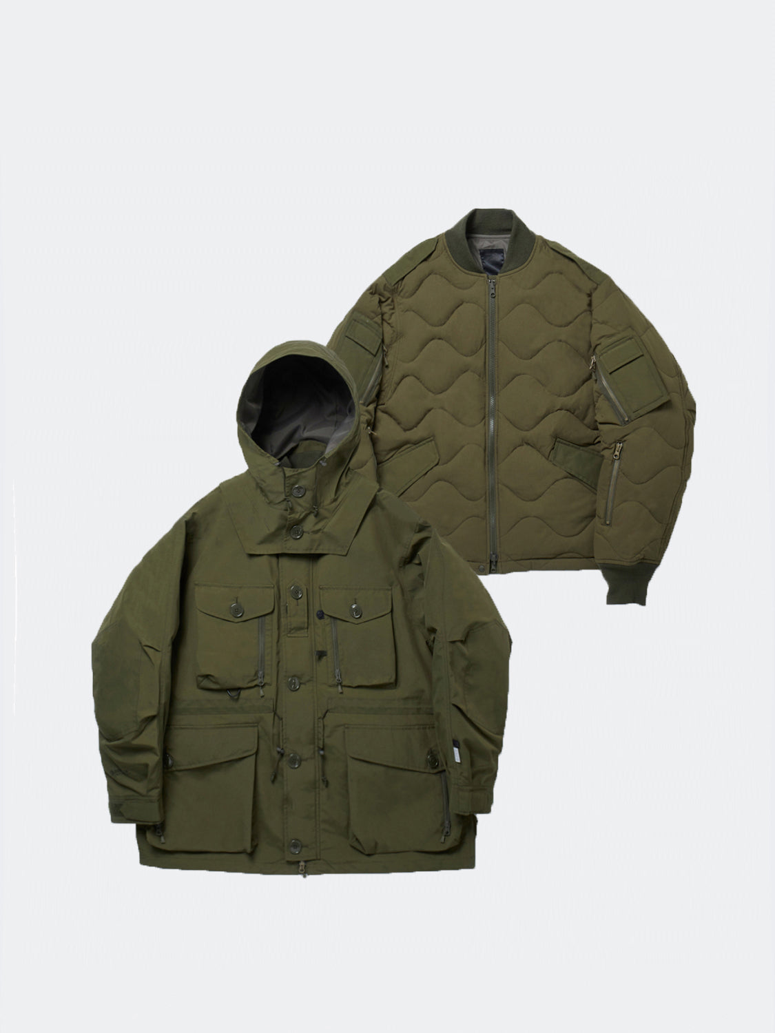 GORE-TEX WINDSTOPPER®︎ TECH MIL CANADIAN DOWN PARKA