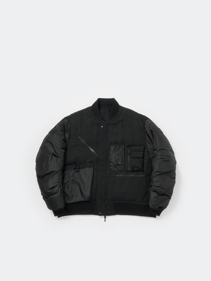 TECH REVERSIBLE MA-1 DOWN JACKET