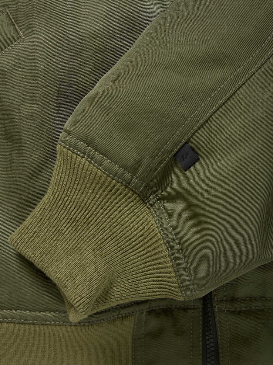 TECH REVERSIBLE MA-1 DOWN JACKET