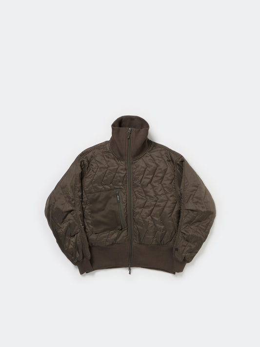 W's TECH ARMY QULTING HIGH NECK JACKET