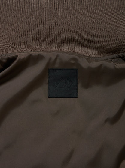 W's TECH ARMY QULTING HIGH NECK JACKET