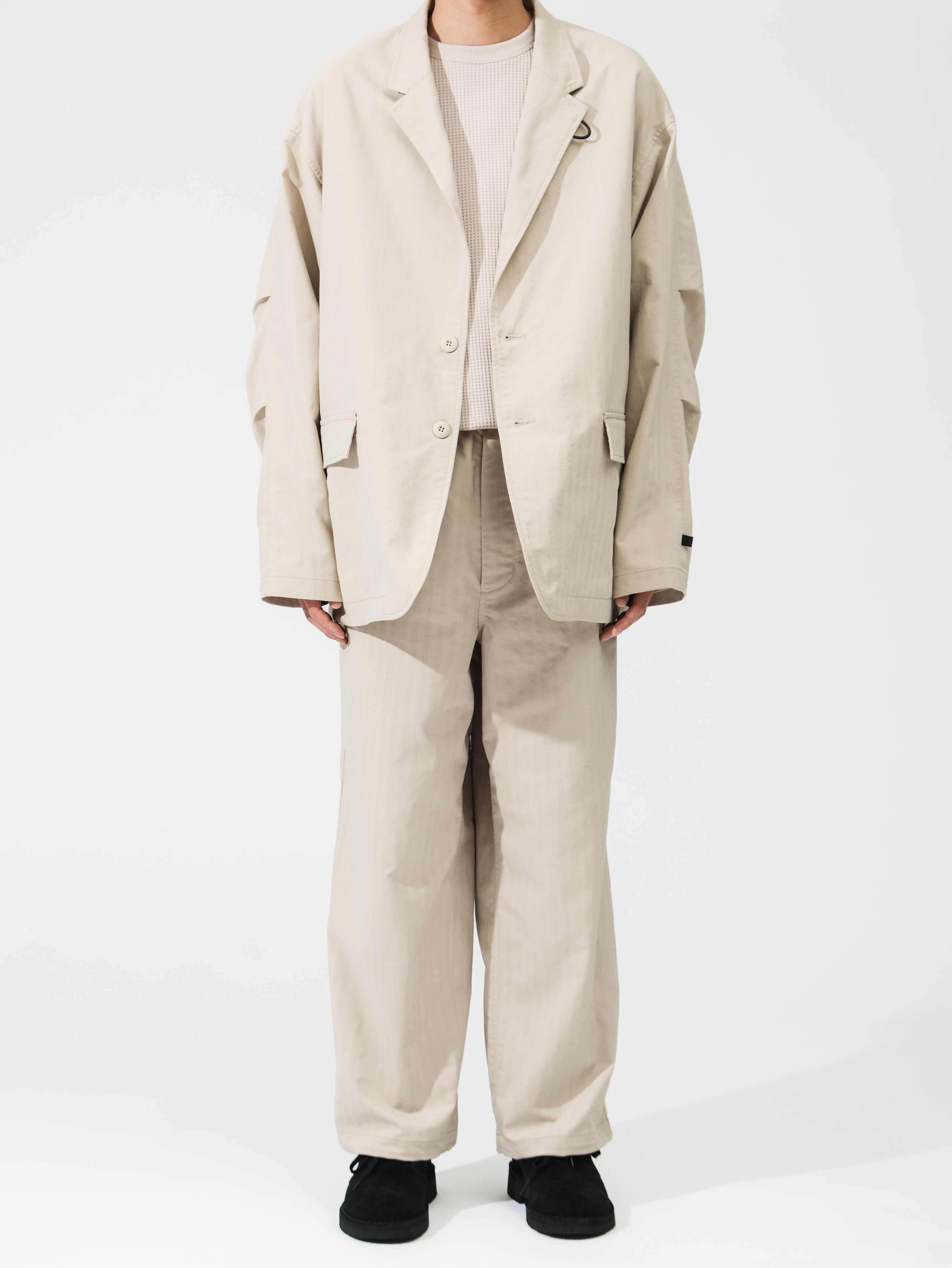 TECH LOOSE 2B JACKET HERRINGBONE – DAIWA PIER39