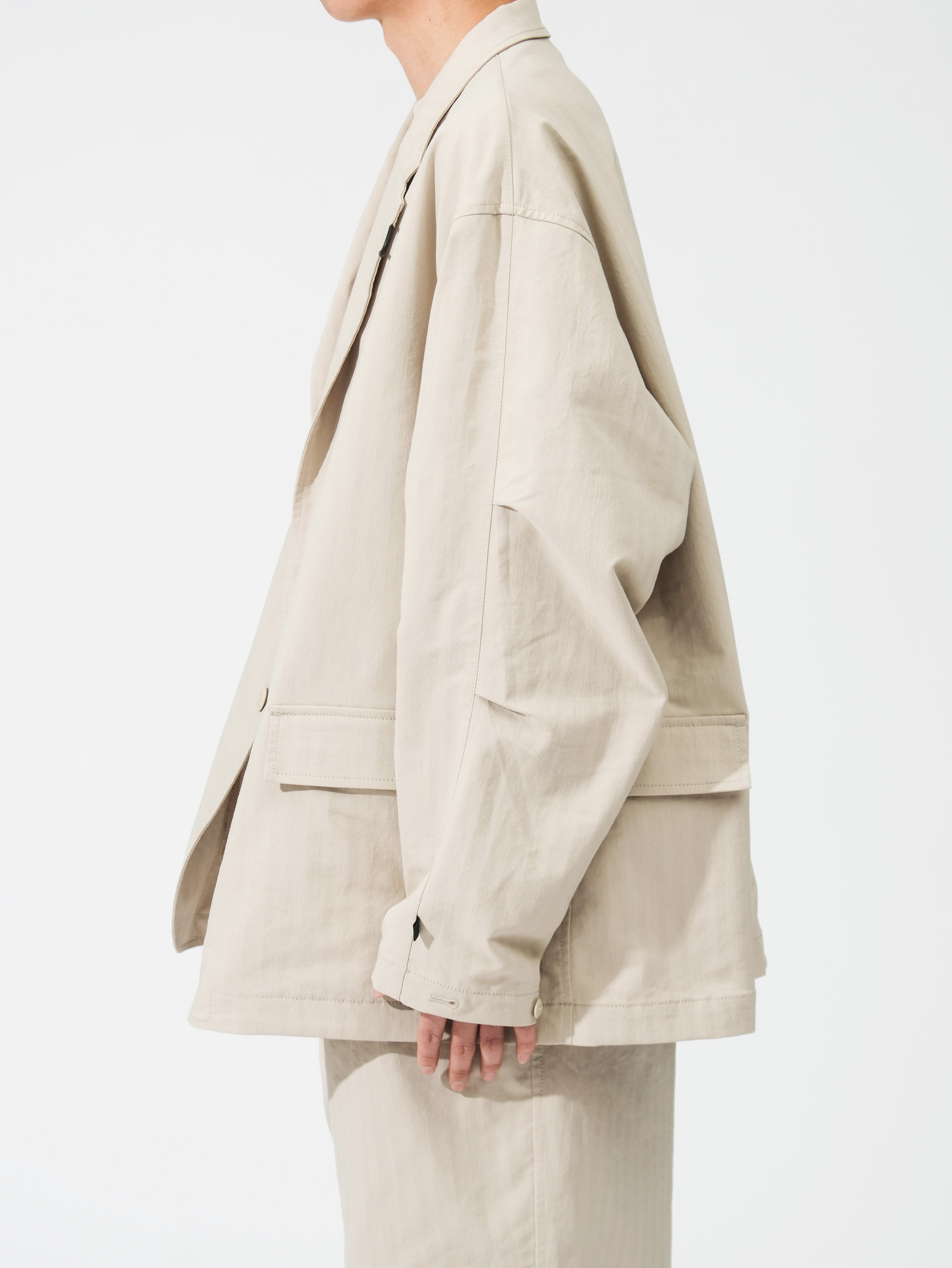 TECH LOOSE 2B JACKET HERRINGBONE – DAIWA PIER39