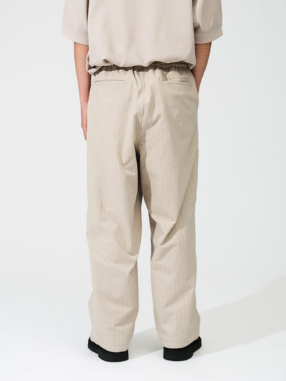 TECH EASY TROUSERS HERRINGBONE