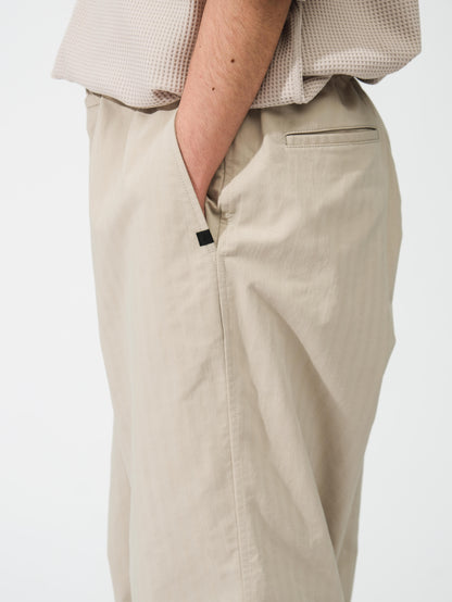 TECH EASY TROUSERS HERRINGBONE