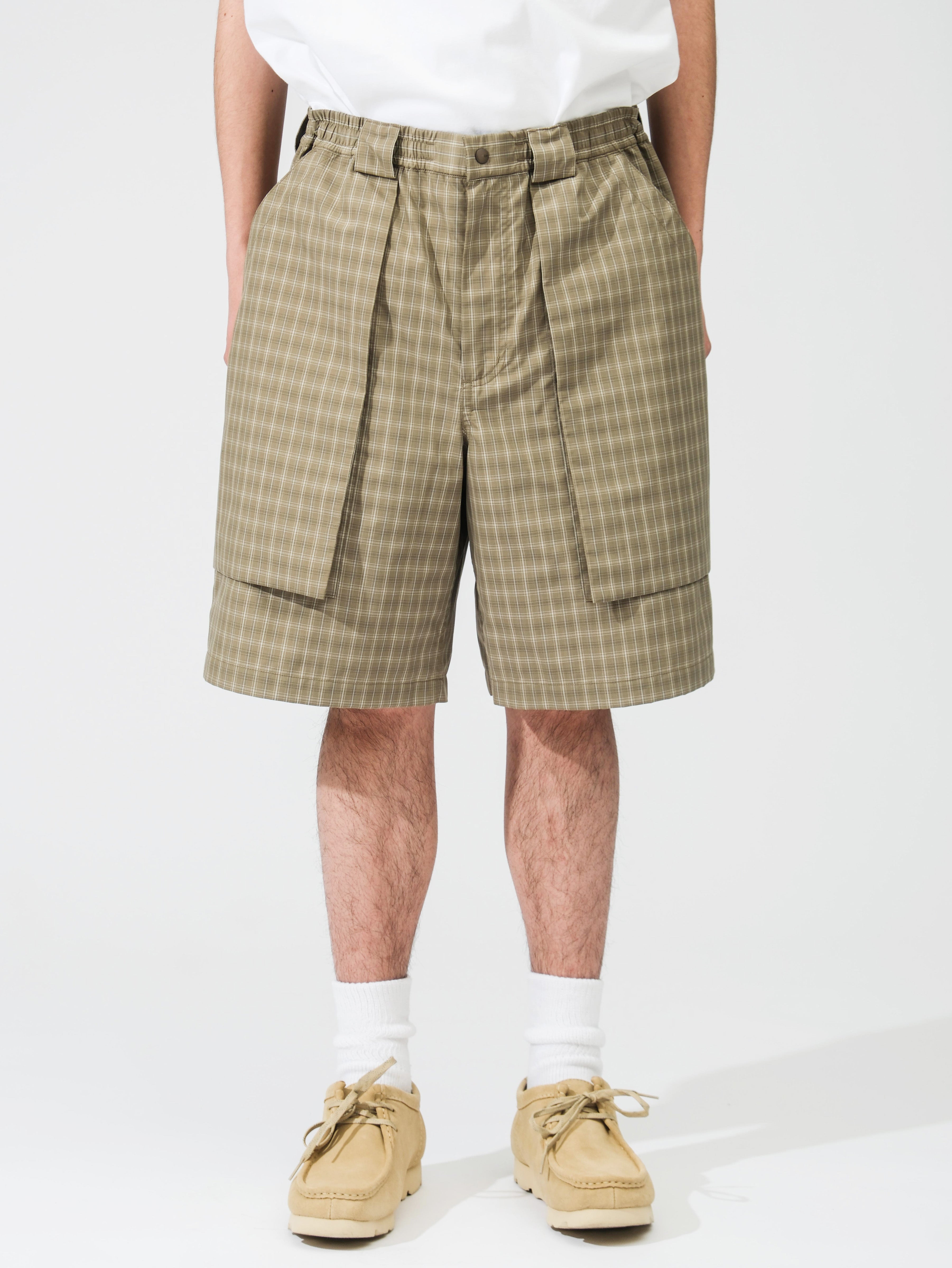 TECH 3D POCKET CARGO SHORTS SUMMER PLAID – DAIWA PIER39