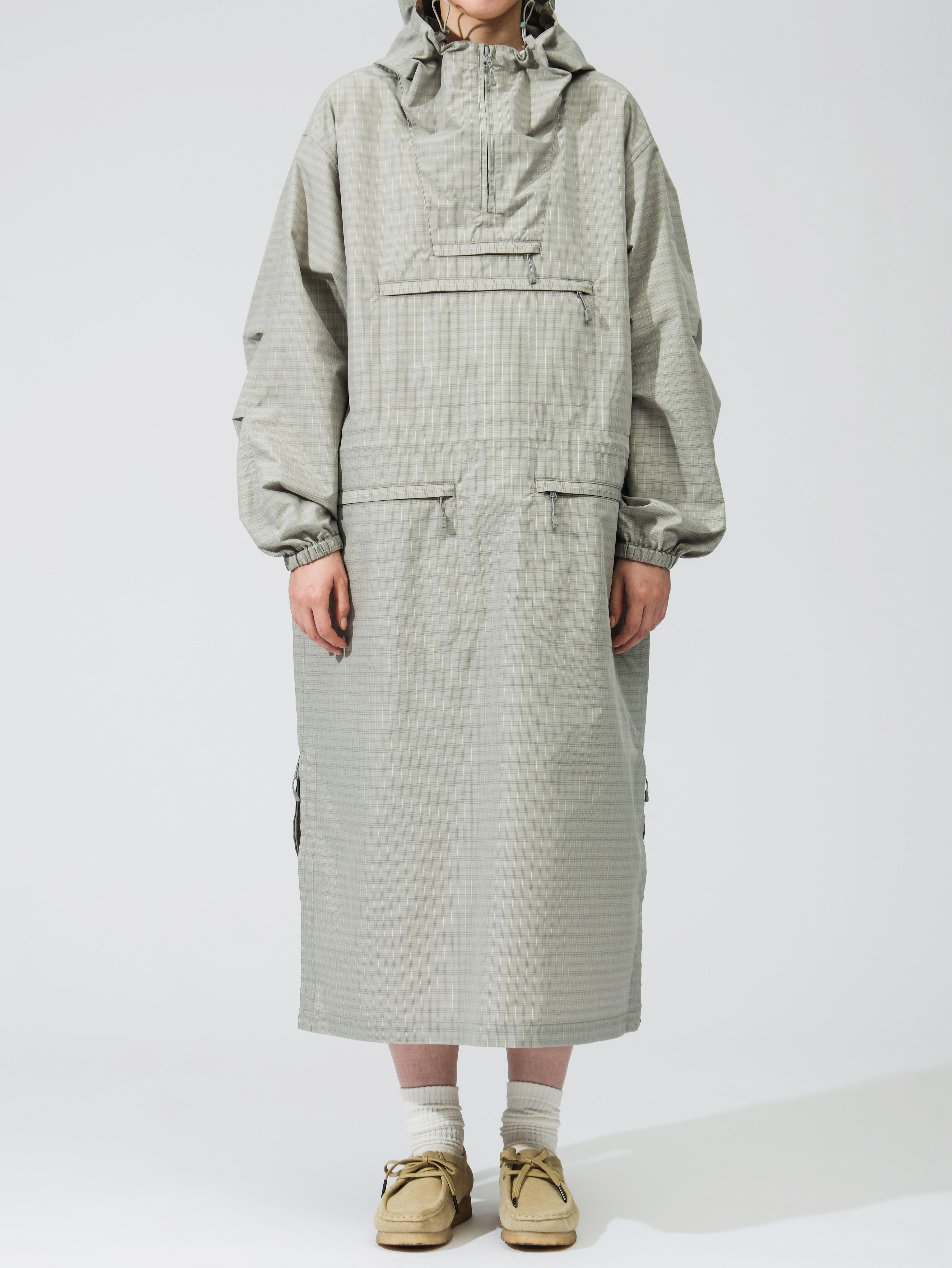 W's TECH ANORAK DRESS SUMMER PLAID – DAIWA PIER39